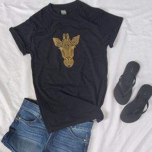 Gold Giraffe T-shirt